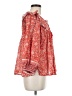 Cleobella Red 3/4 Sleeve Blouse Size M - photo 4