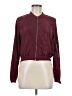 Shein 100% Polyester Burgundy Jacket Size M - photo 1