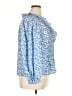 Gap Blue 3/4 Sleeve Blouse Size XL - photo 4