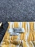 Saylor 100% Baumwolle Print Yellow Shorts Size XL - photo 3