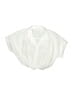 Zara Ivory Short Sleeve Blouse Size 9 - 10 - photo 1