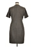 Elie Tahari Solid Gray Casual Dress Size 16 - photo 2