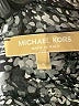 Michael Kors Collection Animal Print Gray Black Long Sleeve Blouse Size 4 - photo 4