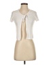 LIVI Ivory Short Sleeve Top Size Sm Plus - photo 1