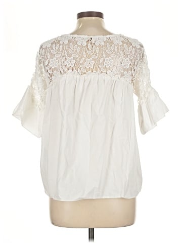 Eri + Ali Short Sleeve Blouse (view 2)
