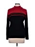 Calvin Klein Color Block Red Turtleneck Sweater Size L - photo 1