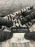 I.N. Studio Houndstooth Silver Casual Pants Size 3X - photo 5