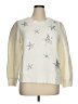 Talbots Stars Ivory Sweatshirt Size XL - photo 1