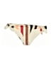 Solid & Striped Graphic Gold Ivory Swimsuit Bottoms Size M - photo 1