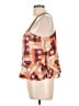 Pilcro 100% Viscose Orange Sleeveless Blouse Size L - photo 5