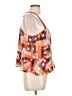 Pilcro 100% Viscose Orange Sleeveless Blouse Size L - photo 4