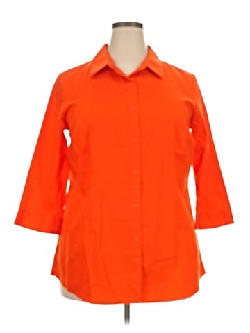 Coldwater Creek 3/4 Sleeve Button-Down Shirt (view 1)