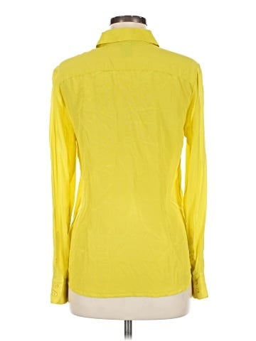 H&M Long Sleeve Silk Top (view 2)