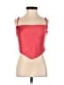 Sunday Best 100% Polyester Red Sleeveless Top Size S - photo 1