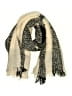 Free People 100% Acrylic Ivory Black Scarf One size - photo 1