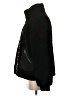 Levi's 100% Polyester Black Faux Fur Jacket Size S - photo 5