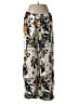 Truth + Style 100% Rayon Floral Silver Casual Pants Size S (petite) - photo 1