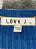 Love J Stripes Orange Pullover Sweater Size XL - photo 7