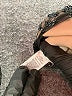 Express 100% Nylon Black 3/4 Sleeve Top Size S - photo 8