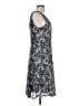Perceptions Paisley Gray Casual Dress Size L - photo 4