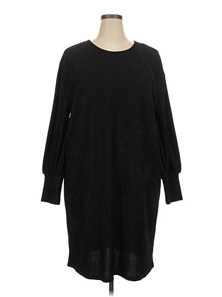 Pre-owned Eloquii Casual Dress In Black