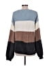 Hazel Moon 100% Polyester Color Block Blue Pullover Sweater Size L - photo 2