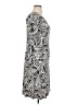 En Focus Studio Print Gray Casual Dress Size 14 - photo 4