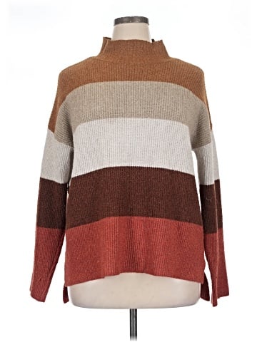 Olive and Oak Turtleneck Sweater (view 1)
