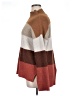 Olive and Oak Color Block Brown Turtleneck Sweater Size XL - photo 5
