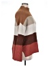 Olive and Oak Color Block Brown Turtleneck Sweater Size XL - photo 4
