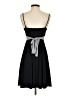 Wrapper Color Block Black Casual Dress Size S - photo 2