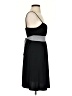 Wrapper Color Block Black Casual Dress Size S - photo 4