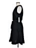 DKNY 100% Polyester Chevron-herringbone Black Cocktail Dress Size 8 - photo 5
