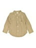 Baby Gap Houndstooth Tan Long Sleeve Button-Down Shirt Size 3 - photo 1