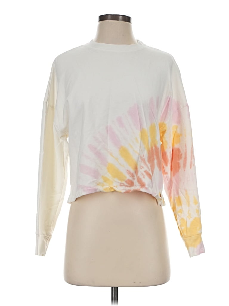 Pre-owned Electric & Rose Sweatshirt In White
