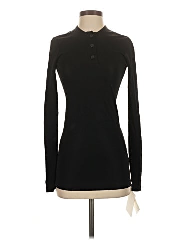 Khaite Long Sleeve Henley (view 1)