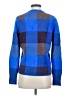 Ann Taylor Plaid Blue Pullover Sweater Size S - photo 2