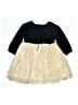 Popatu 100% Polyester Black Dress Size 3T - photo 2