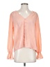Joie 100% Polyester Orange Long Sleeve Blouse Size S - photo 1