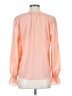 Joie 100% Polyester Orange Long Sleeve Blouse Size S - photo 2