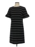 Ann Taylor LOFT Stripes Black Casual Dress Size 4 - photo 1