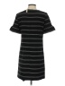 Ann Taylor LOFT Stripes Black Casual Dress Size 4 - photo 2