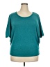 Assorted Brands Teal Short Sleeve T-Shirt Size 2X - photo 1