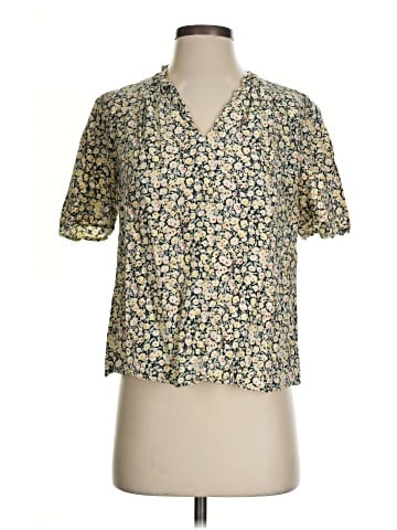 Comptoir des Cotonniers Short Sleeve Blouse (view 1)