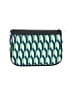 DVF Studio 100% Recycled Polyester Graphic Green Makeup Bag One size - photo 2