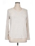 Tahari Gray Long Sleeve Top Size XL - photo 1