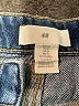H&M 100% Cotton Chevron-herringbone Blue Jeans Size 10 - photo 7