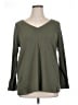 Chelsea & Theodore Green Long Sleeve Top Size XL - photo 1