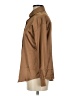 Chigant Solid Brown Long Sleeve Blouse Size S - photo 5