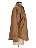 Chigant Solid Brown Long Sleeve Blouse Size S - photo 4